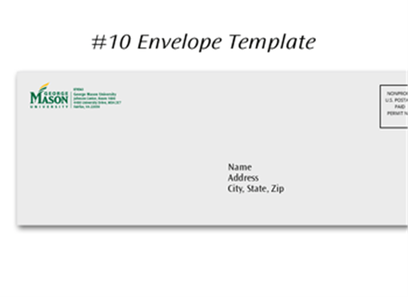 Envelopes - #10 GMU